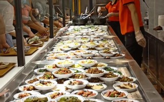 中式快餐：明档该怎样摆，怎样设计？