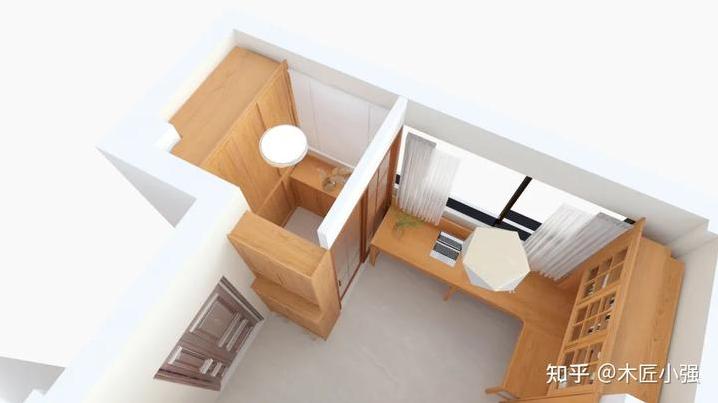 客厅书房一体化客厅和书房怎样兼得?-第10张图片 客厅书房一体化客厅和书房怎样兼得?-第10张图片